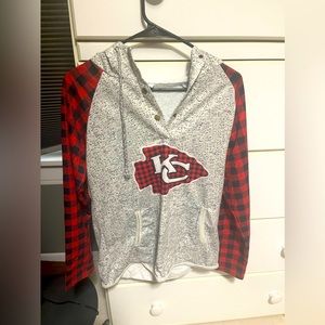 Never worn chiefs sweatshirt shirt